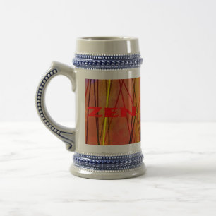 Chope À Bière Zen red wire stein