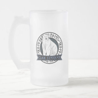Chope Givrée Bière givrée Stein de Sverker "Jökull" de clan