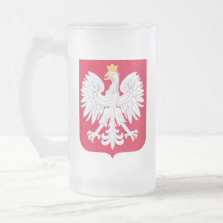 Chope Givrée Emblème polonais - bouclier de la Pologne - herbe