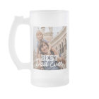 Meilleur papa jamais moderne Cool photo personnali