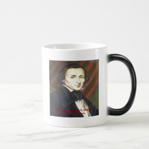 Chopin How To Play Quote Gifts Cards & Tees Magic Mug