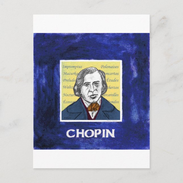 Chopin Postcard (Front)
