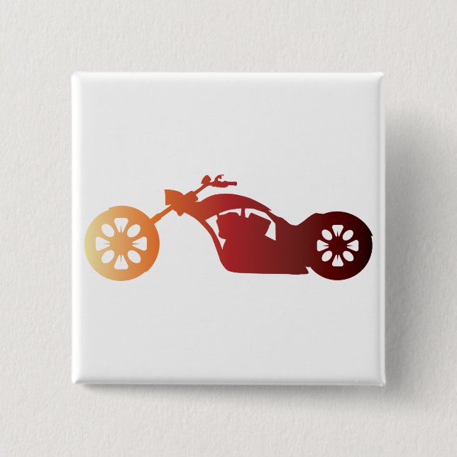 CHOPPER 2 INCH SQUARE BUTTON (Front)