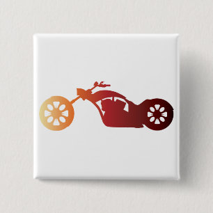 CHOPPER 2 INCH SQUARE BUTTON