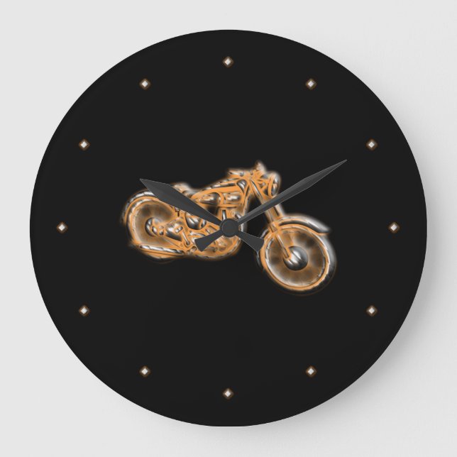 Chopper Cruiser Large Clock (Front)