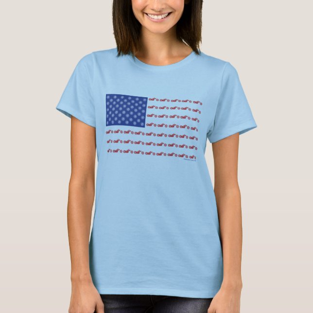 CHOPPER-FLAG-[Converted] T-Shirt (Front)