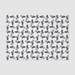 Chopper Mania Print Pattern Tissue Paper