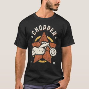 Chopper Motorcycle Vintage Retro Classic T-Shirt