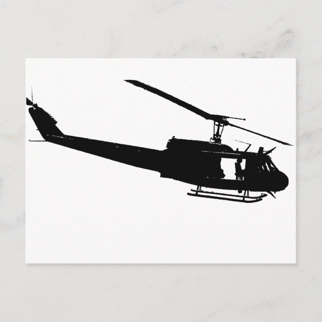 Chopper Slick Postage Postcard (Front)