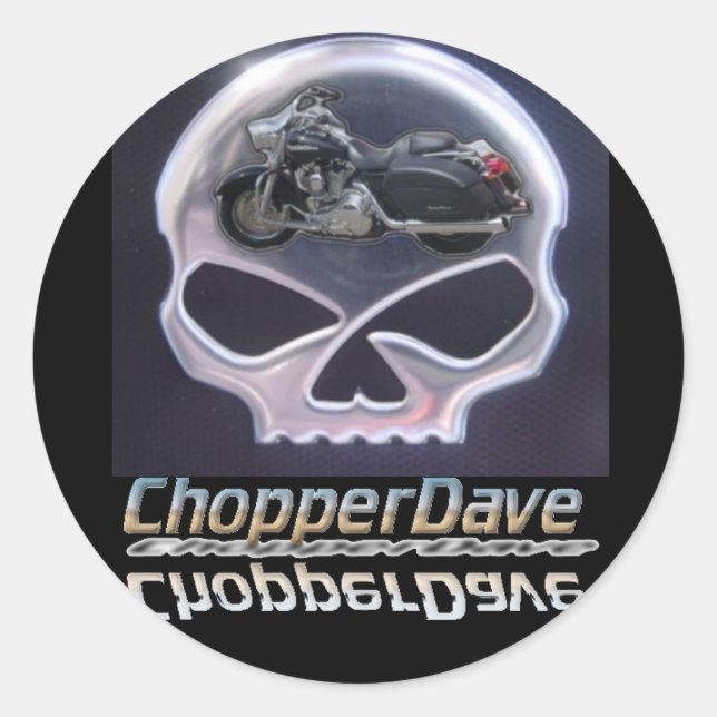ChopperDave Logo Stickers (Front)