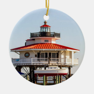 Choptank River Lighthouse Ceramic Ornament