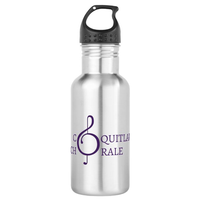Chorale Logo Bouteille d'eau (Devant)