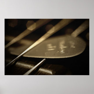 Chord & Stick Poster