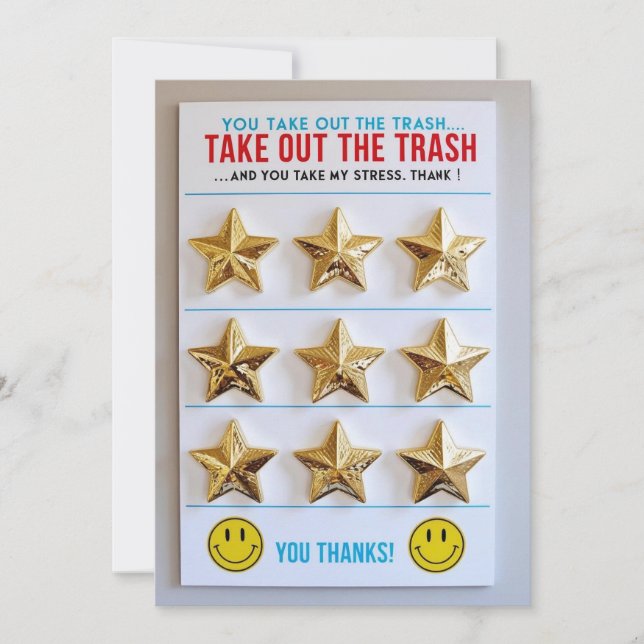 Chore Chart Champion Card (Front)