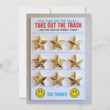 Chore Chart Champion Card