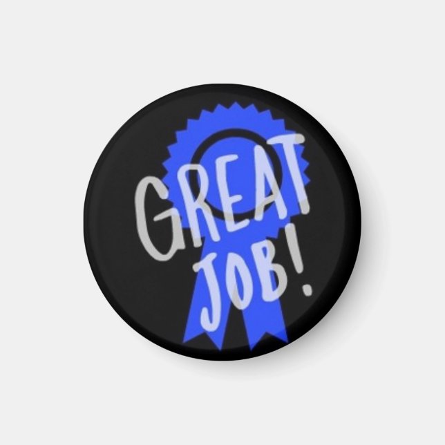 chore chart magnet!!!  job complete!!! magnet (Front)