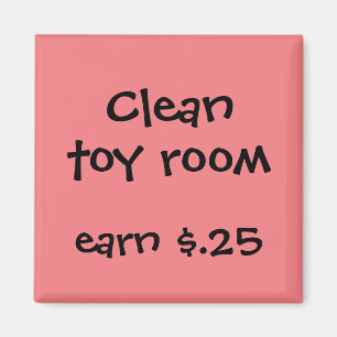 Chore Rewards for Kids Magnet
