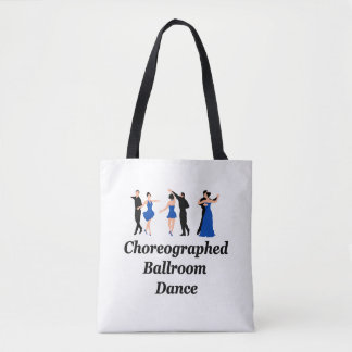 Choreographed Ballroom Tote Bag