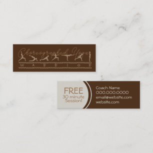 Choreographed Yoga Business Card