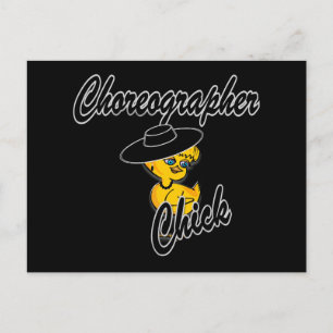 Choreographer Chick #4 Postcard