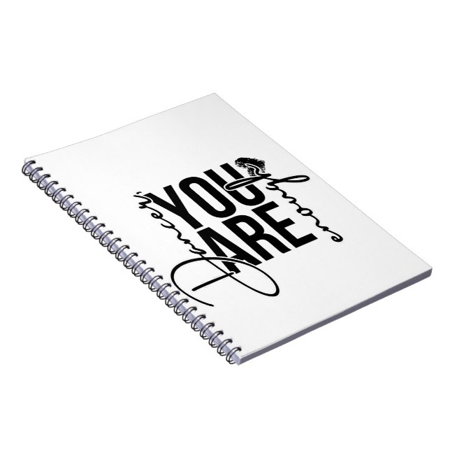 Choreography/journal Dancer, you are enough Notebook (Right Side)