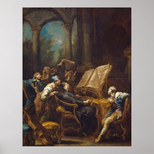Choristers - Alessandro Magnasco Fine Art Poster