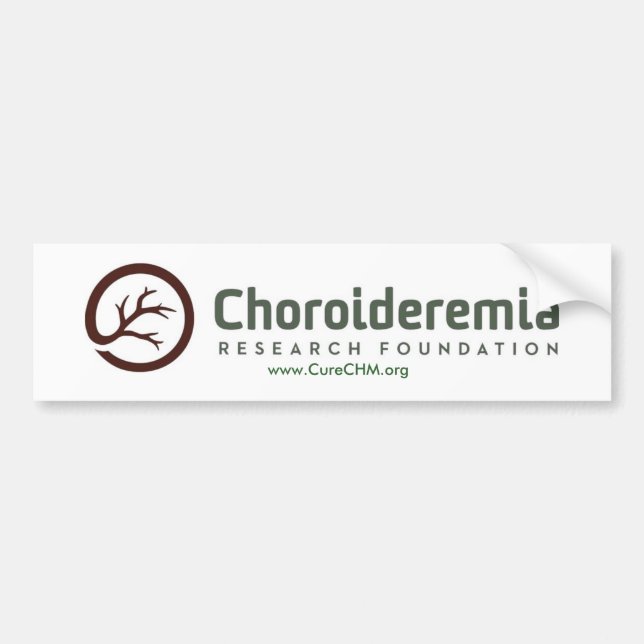 Choroideremia  bumper sticker (Front)