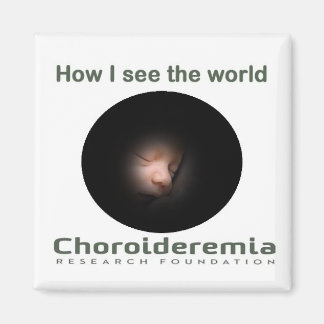 Choroideremia  How I see the world -Magnet Magnet