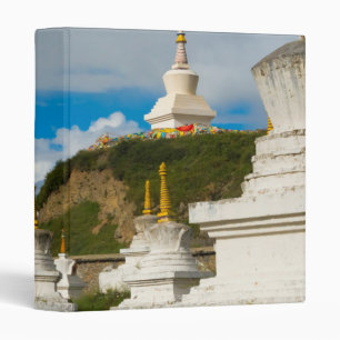 Chortens of Tagong Monastery Binder