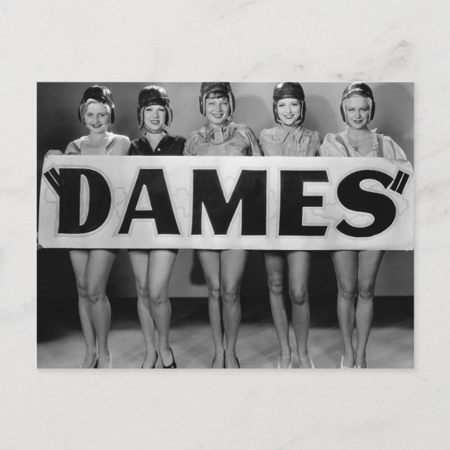 Chorus Girls Postcard - Dames - 1706394.jpg (Front)
