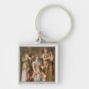 Chorus of Israelite Women, costumes for 'Esther' b Keychain