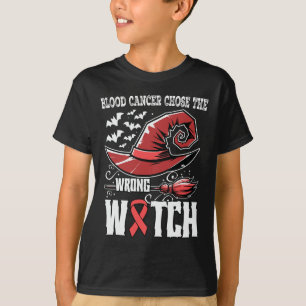 Chose The Wrong One Blood Cancer Awareness T-Shirt
