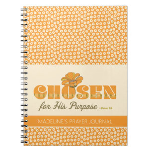 Chosen 1 Peter 2:9 Retro Prayer Journal