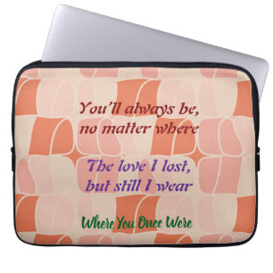 Chosen Again and Always, for You video version Laptop Sleeve