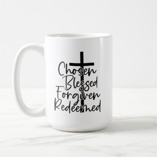 Chosen Blessed Forgiven Redeemed-5572 Coffee Mug