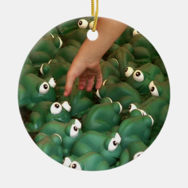 Chosen Ceramic Ornament (Front)