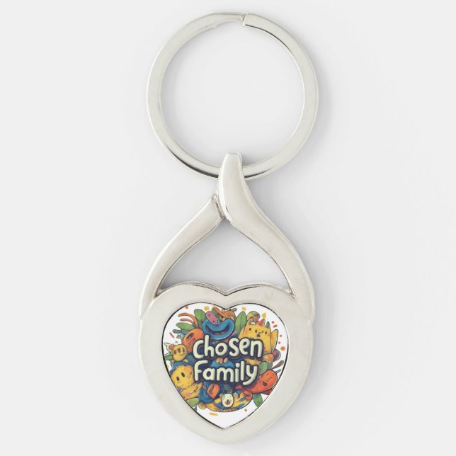Chosen Family  Keychain (Front)