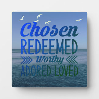 Chosen Redeemed   Plaque