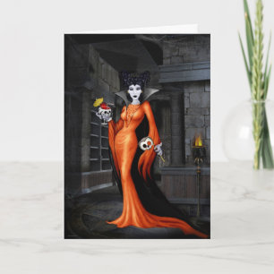 Choses qui vont bosse dans la carte de Halloween