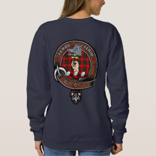Chosholm Clan Badge & Tartan Women's Sweatshirt