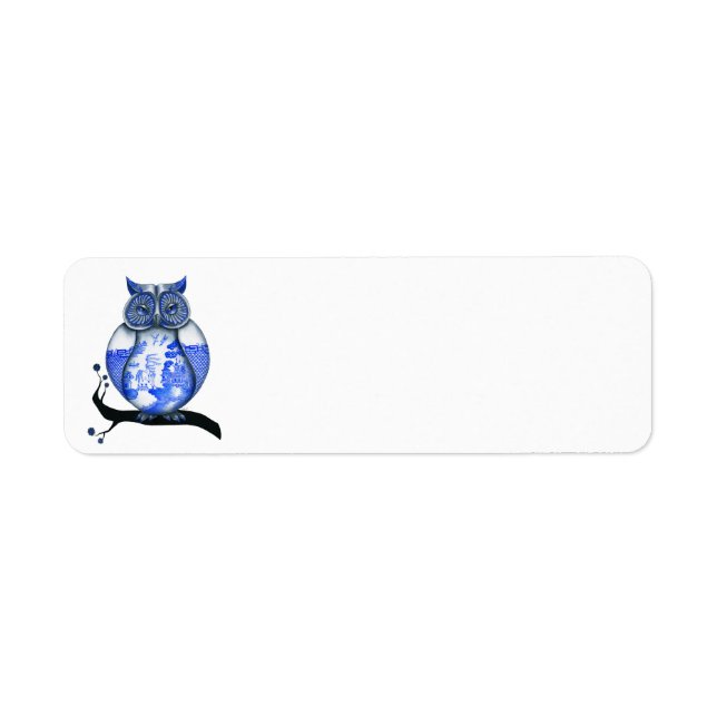 Chouette à saule bleu (Devant)