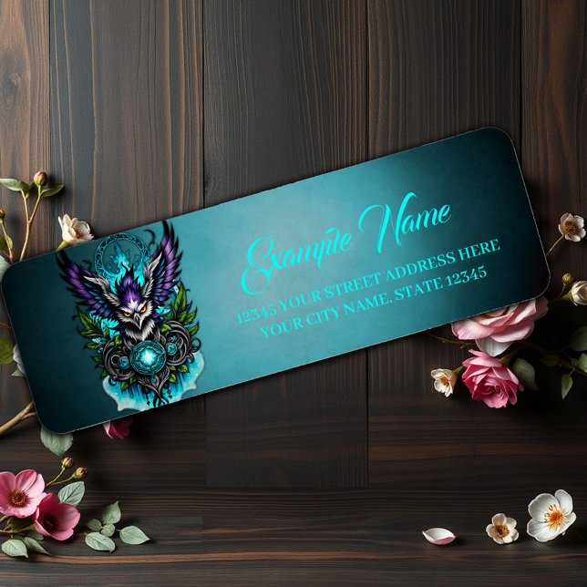 Chouette aux éléments magiques. (Créateur téléchargé)