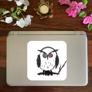 Chouette chinoise - Stickers
