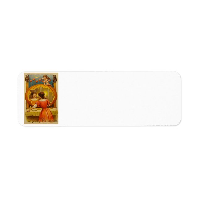 Chouette citrouille Pomme Cupide Divination Chat n (Devant)