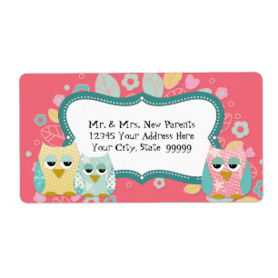 Chouette de Baby shower de Chouette de fantaisie