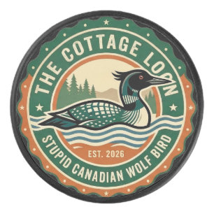 Chouette de Cottage Loup Canadien Stupide Oiseau