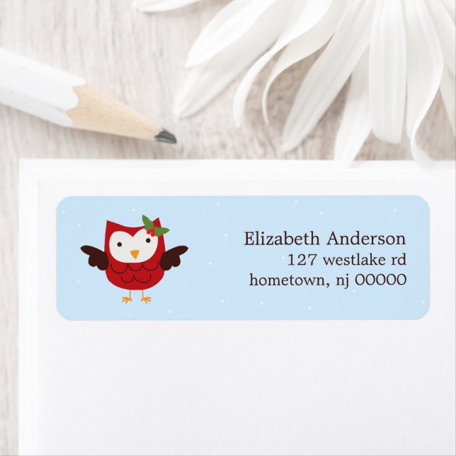 Chouette de Noël (En situation)