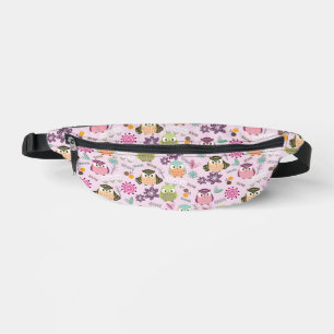 Chouette mignonne rose