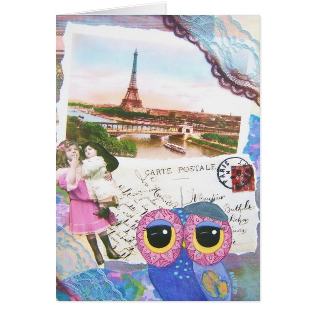 Chouette Owl Goes To Paris (Front)