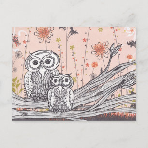 Chouettes 15 cartes postales